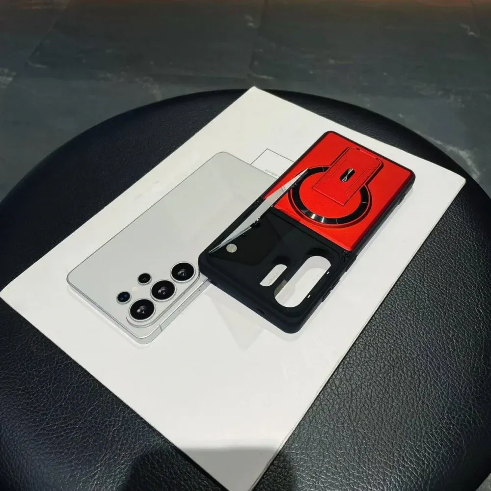 Finition de la coque magnétique Samsung