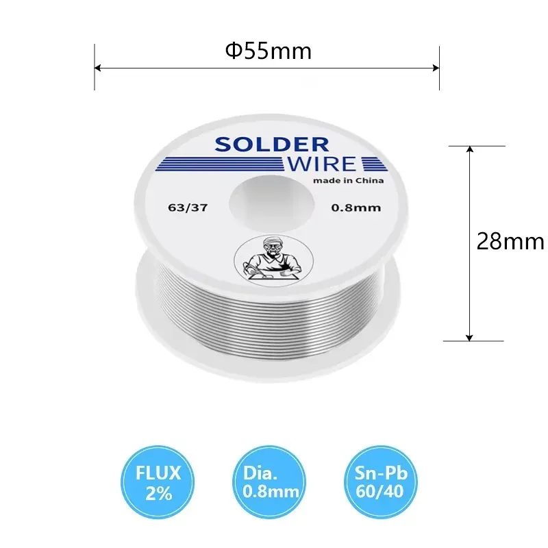 Fer à souder électrique à température réglable 60 W, 110 V/220 V, professionnel 8