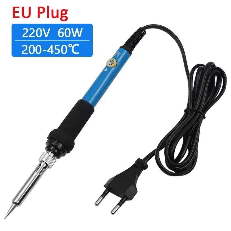 Fer à souder électrique à température réglable 60 W, 110 V/220 V, professionnel 10