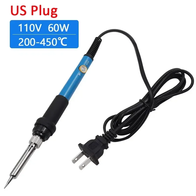 Fer à souder électrique à température réglable 60 W, 110 V/220 V, professionnel 9