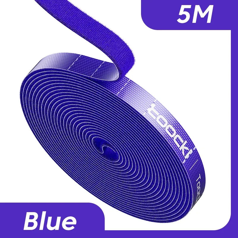 Organisateur de câbles Toocki en silicone, enrouleur et attaches pour câbles 10