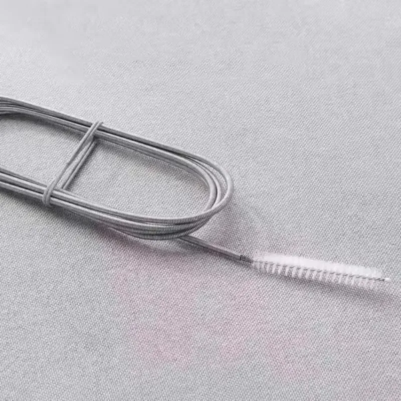 Kit de nettoyage pour vidange de réfrigérateur avec brosse longue et flexible pour tuyau d'eau 2