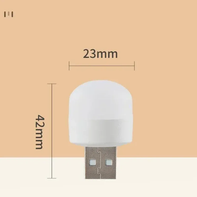 Lampe de table LED USB mini lampe de lecture pour chevet, lumière blanc chaud, protection des yeux 6