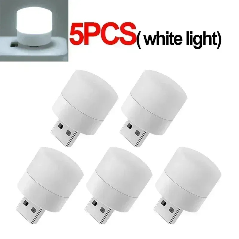 Lampe de table LED USB mini lampe de lecture pour chevet, lumière blanc chaud, protection des yeux 9