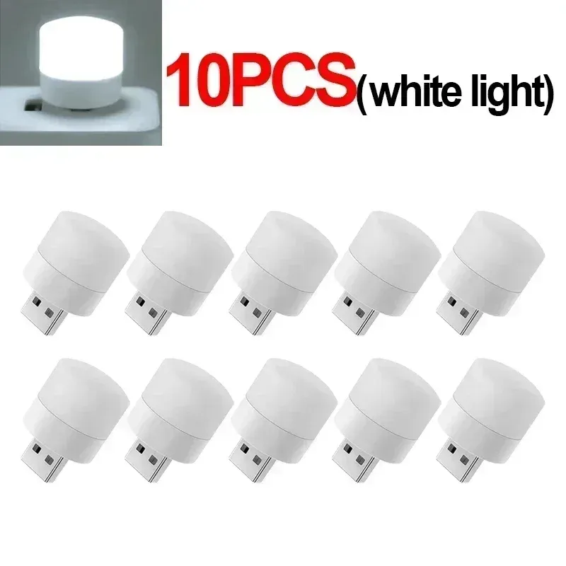 Lampe de table LED USB mini lampe de lecture pour chevet, lumière blanc chaud, protection des yeux 11