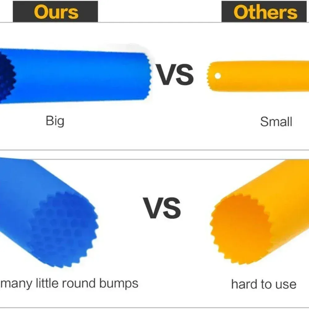 Tube éplucheur d'ail en silicone 5