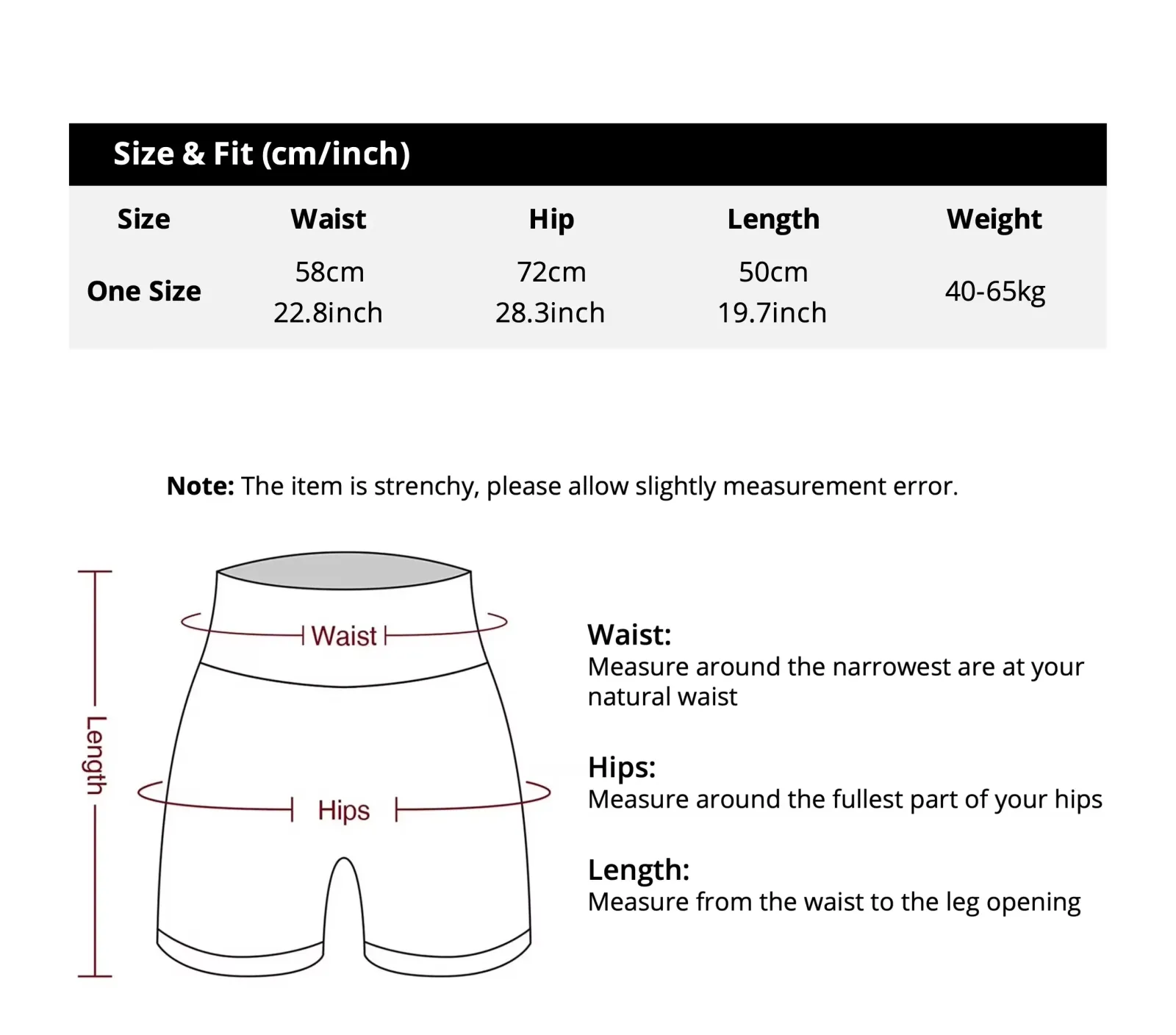 Leggings push up taille haute, vue détaillée