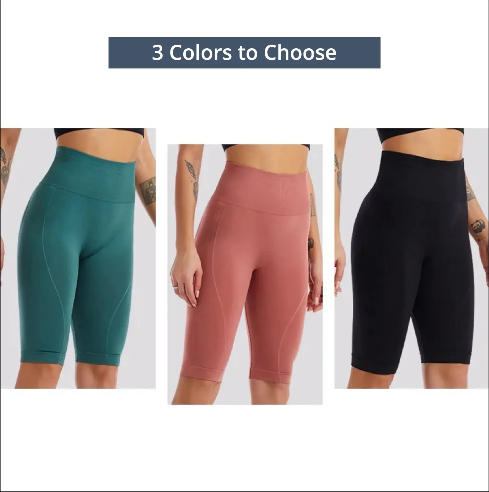 Leggings push up taille haute, coupe et maintien