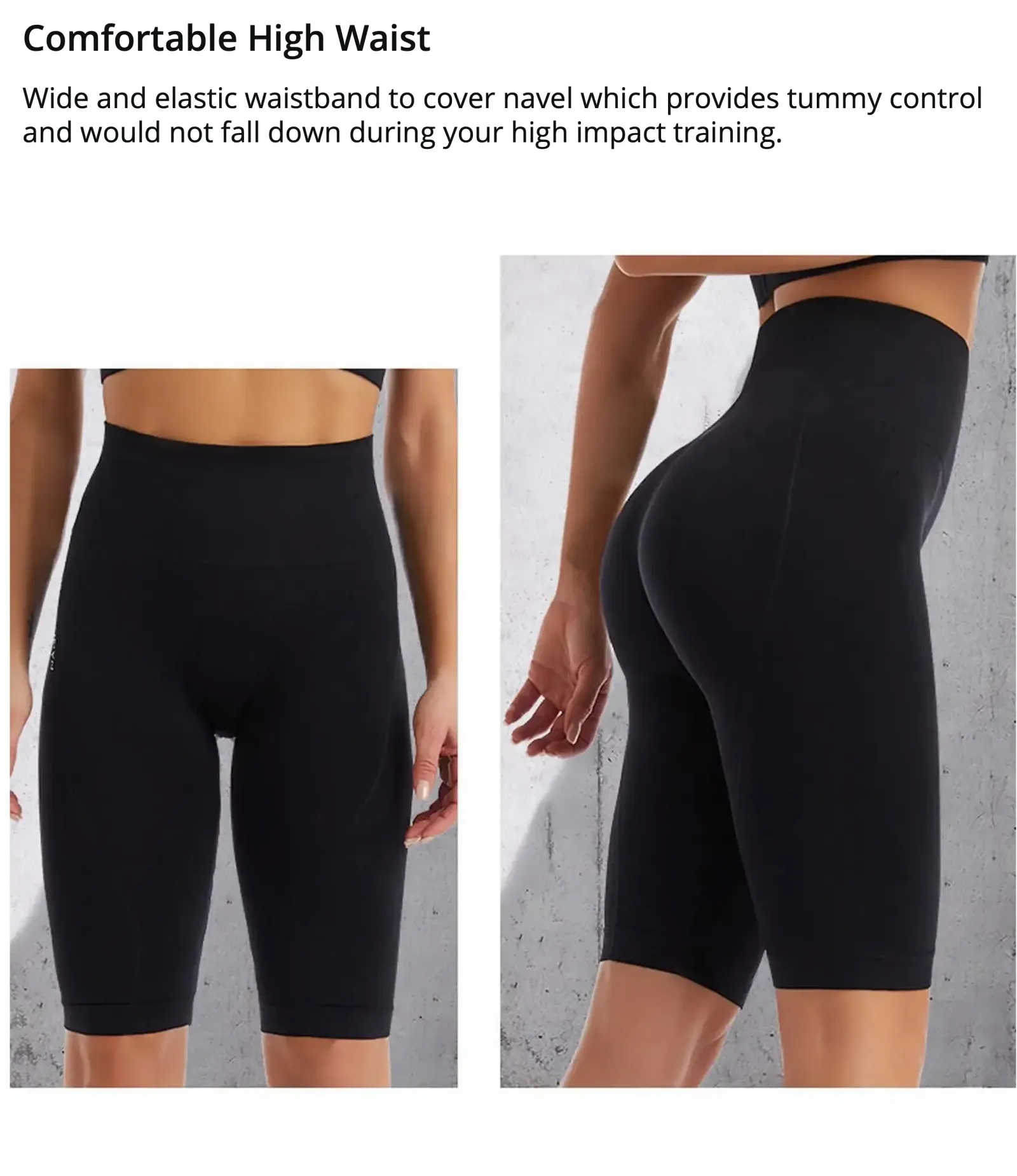 Leggings push up taille haute, en mouvement