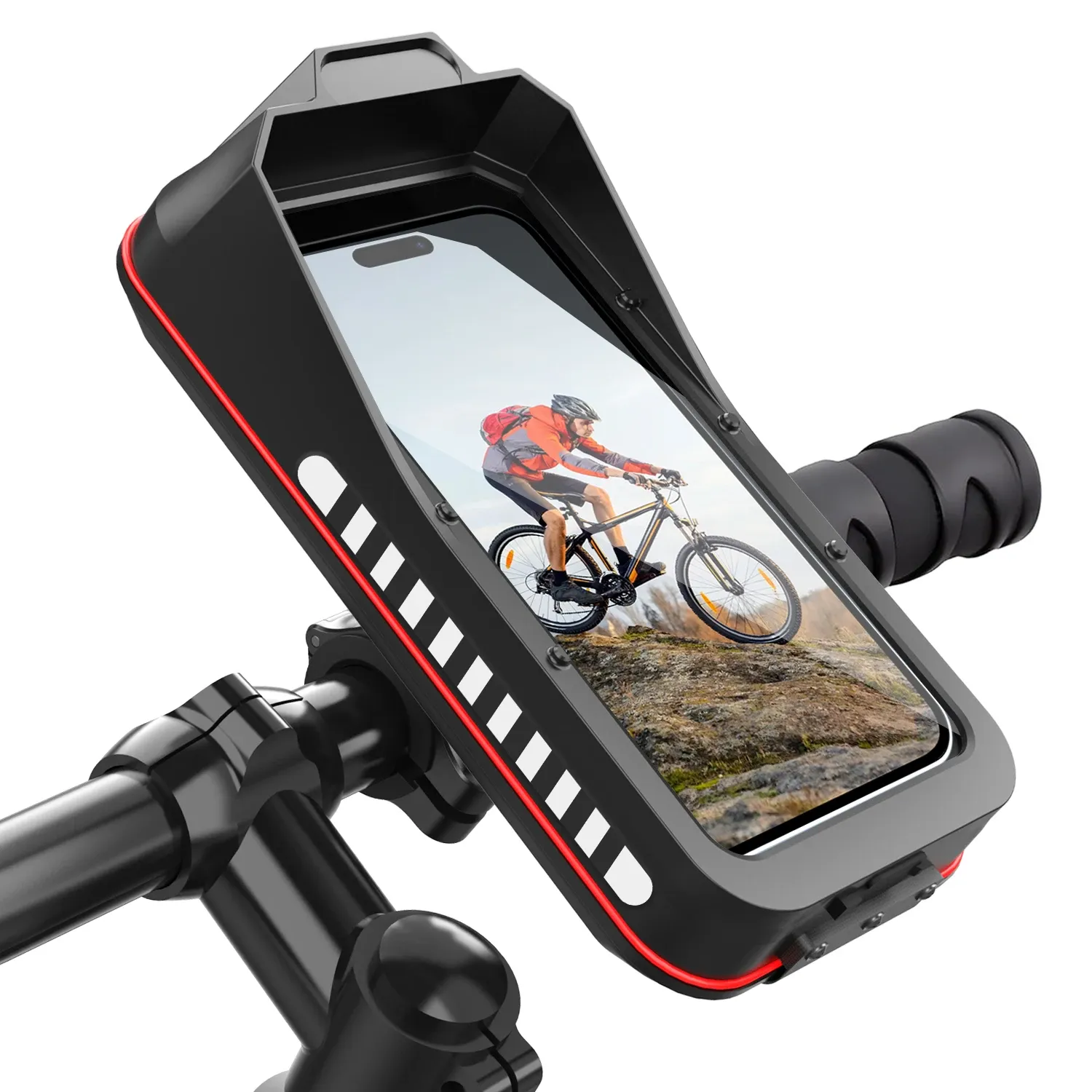 Support de téléphone étanche pour moto et vélo