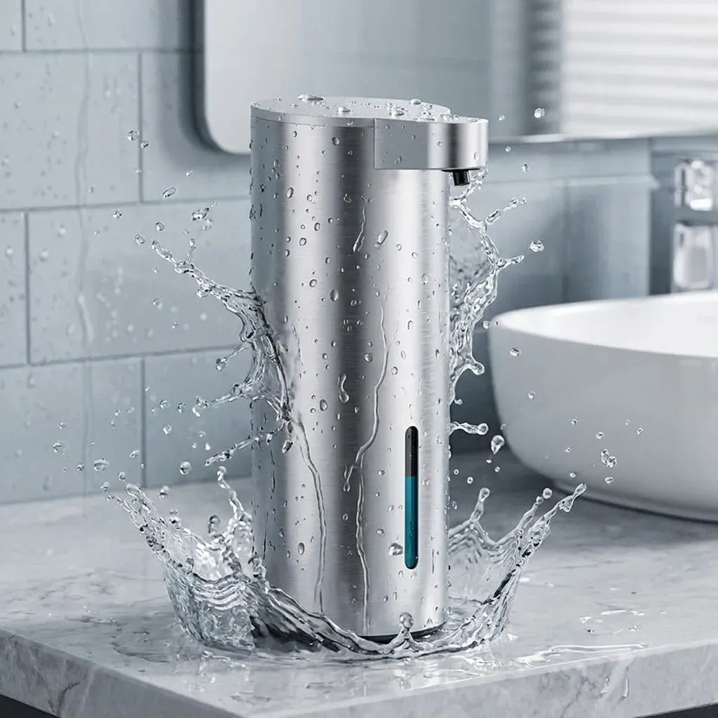 Protection étanche IPX5 du distributeur