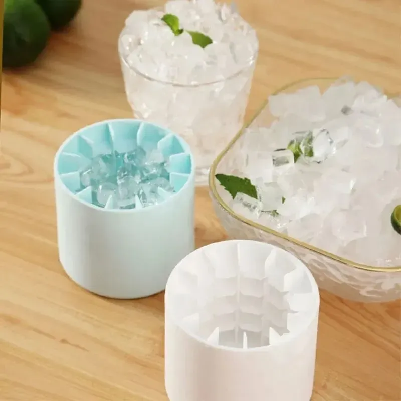 Moule à glaçons rond en silicone, fait maison pour l'été 5
