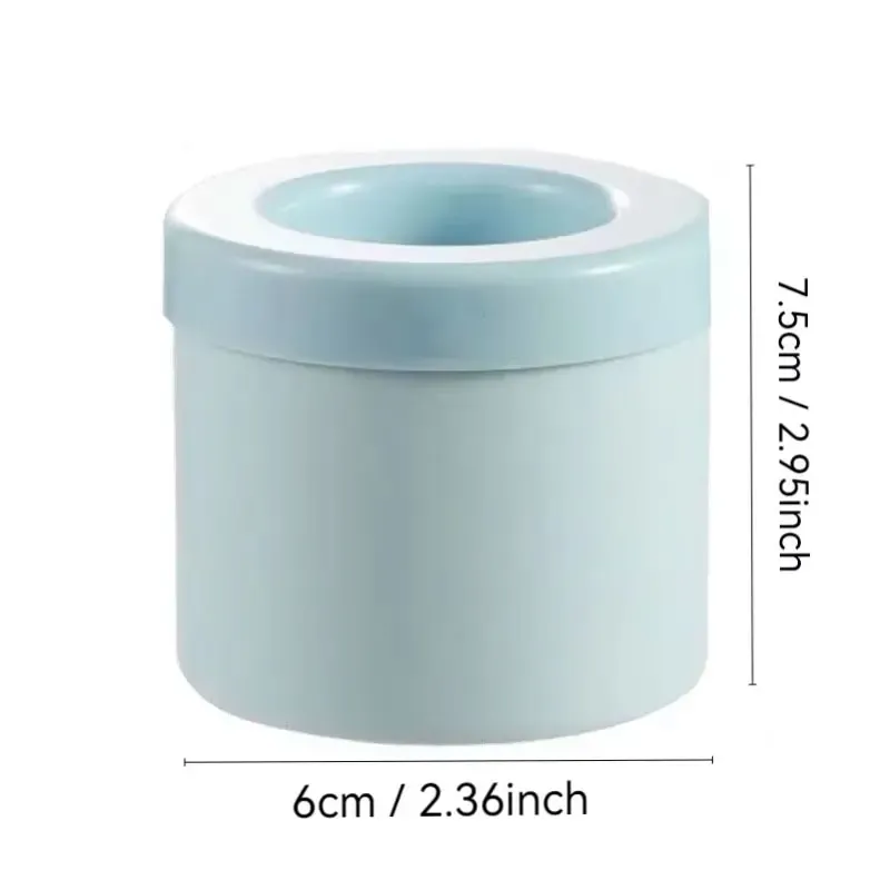 Moule à glaçons rond en silicone, fait maison pour l'été 6