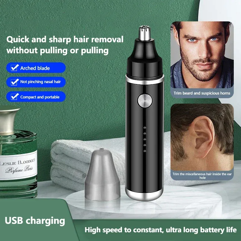 Tondeuse à poils de nez rechargeable, vue 1