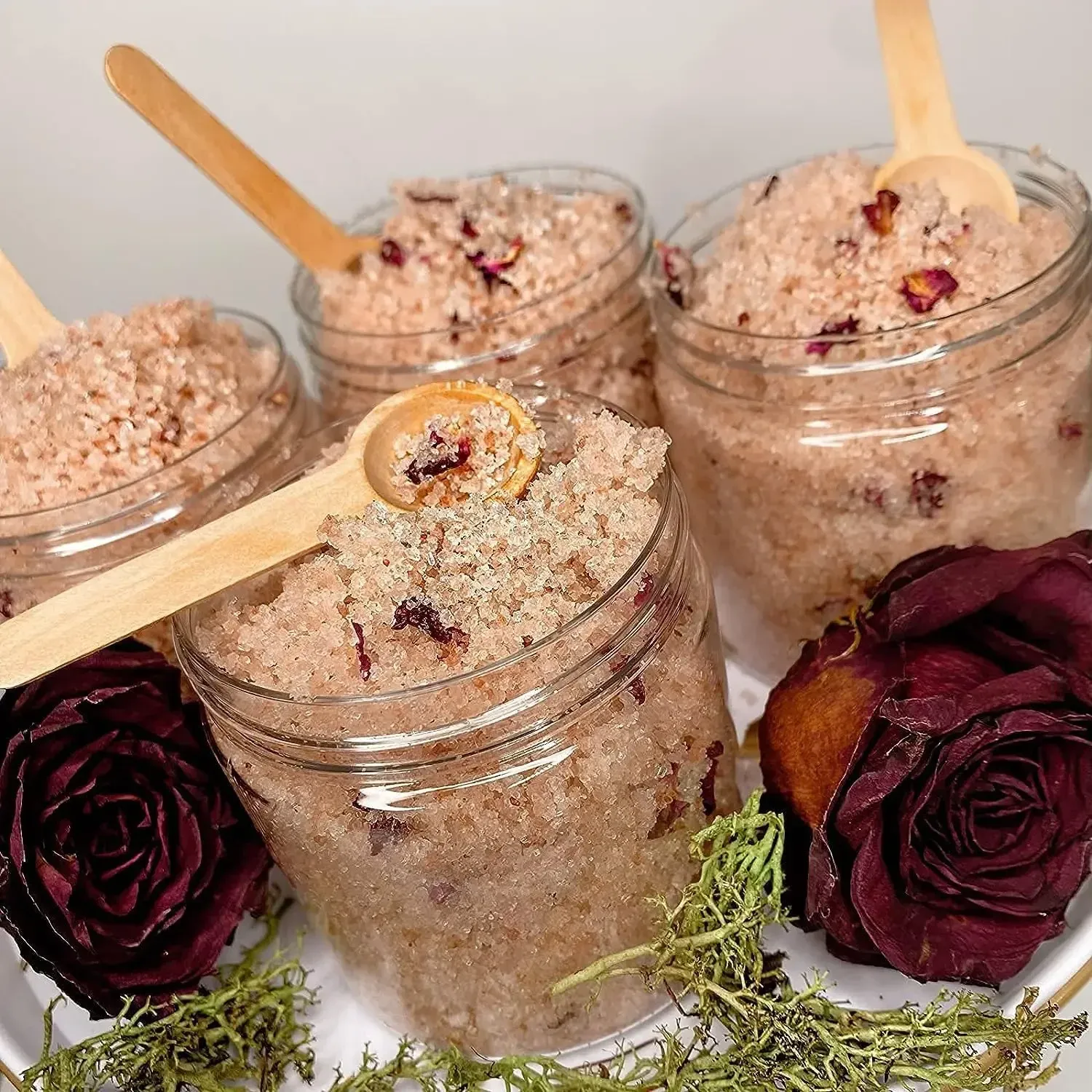 Petites cuillères d'assaisonnement de cuisine, cuillères à mesurer en bois pour miel, café, sel et épices, ensemble de 3 à 10 pièces 5