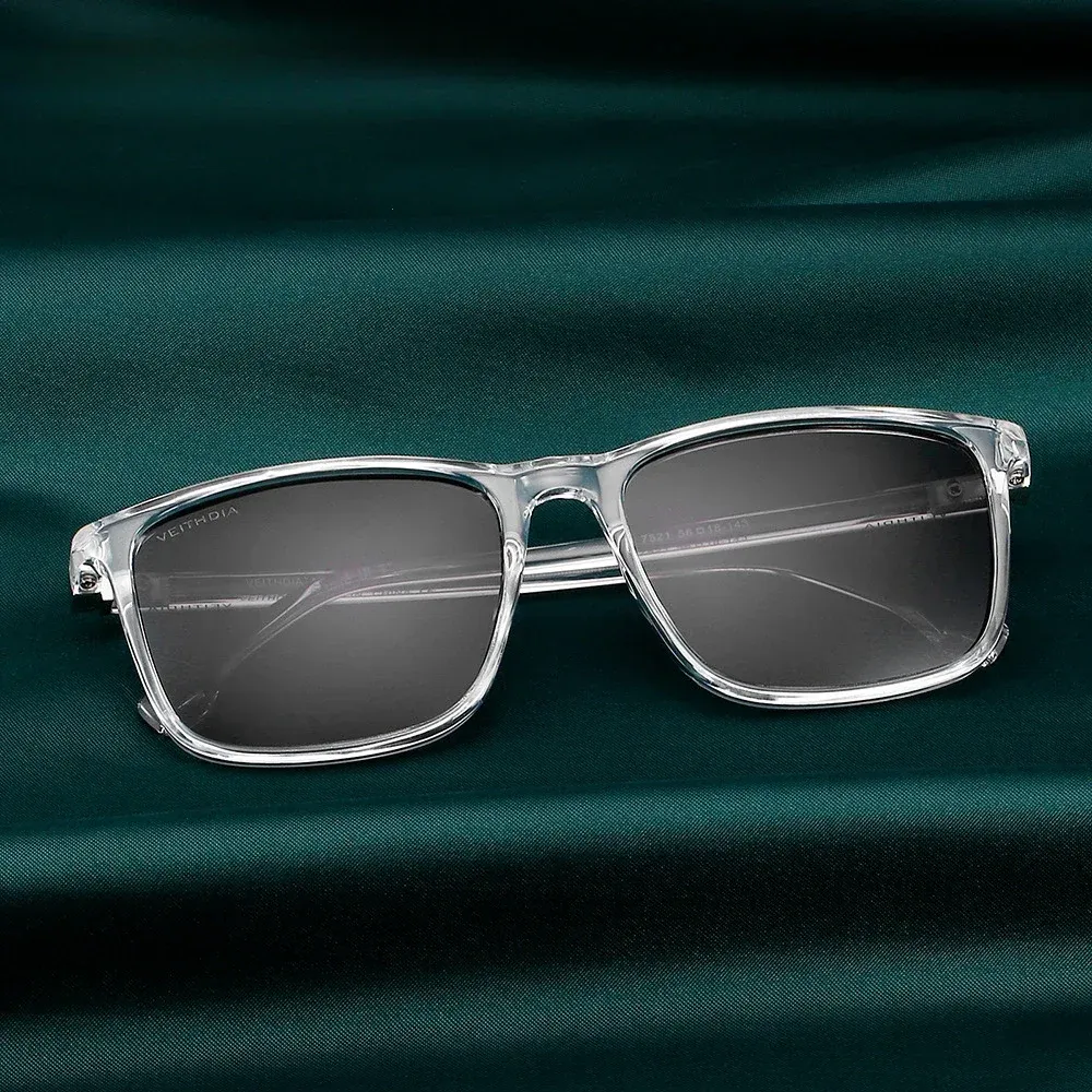 Lunettes de soleil rétro unisexes en TR90, verres polarisés UV400 4