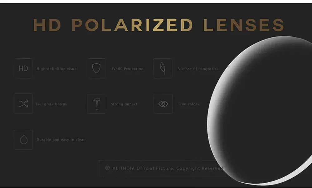 Lunettes de soleil rétro, détail des verres