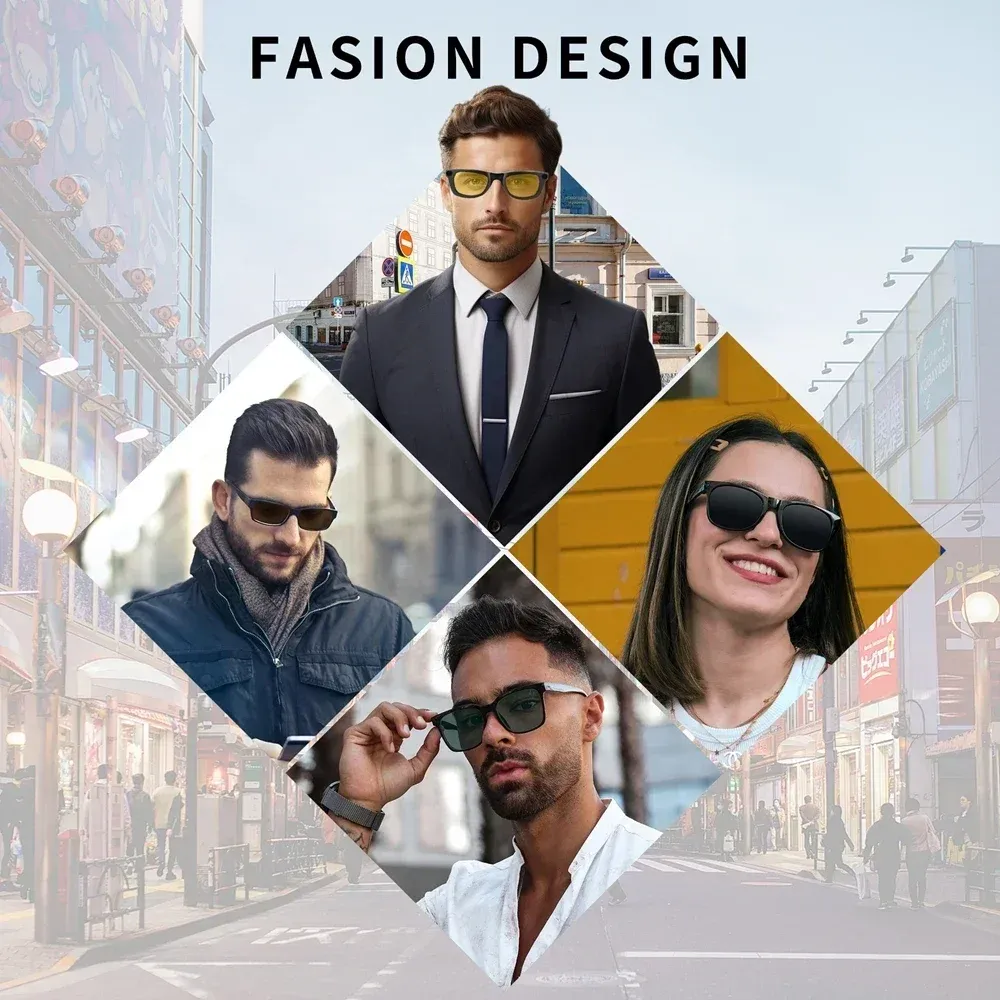 HIBLOKS – Lunettes de soleil polarisées à clipser pour Ray-Ban Meta Wayfarer GEN 1, GEN 2 et GEN 3, modèles RW4011, RW4012, RW4008 et RW4006 4