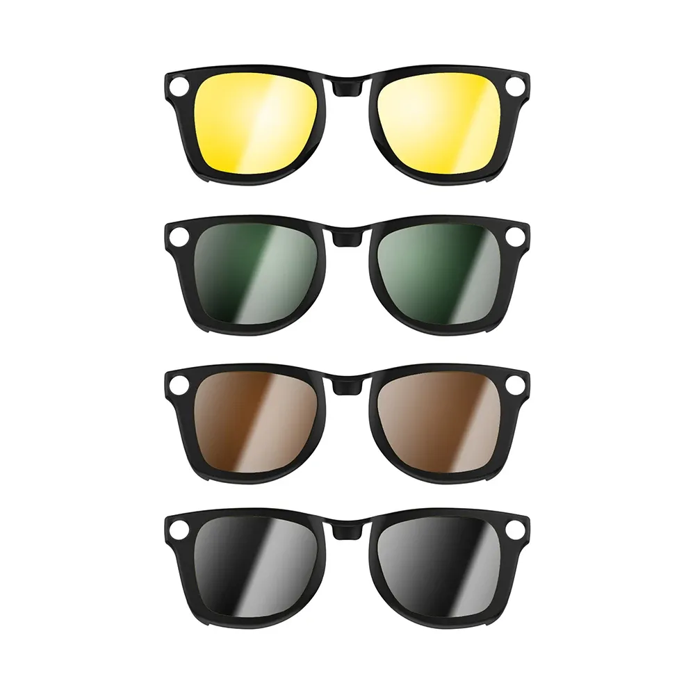 HIBLOKS – Lunettes de soleil polarisées à clipser pour Ray-Ban Meta Wayfarer GEN 1, GEN 2 et GEN 3, modèles RW4011, RW4012, RW4008 et RW4006 11