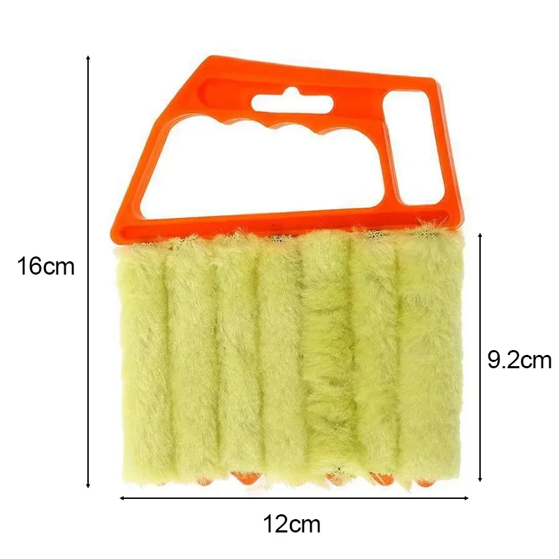 Plumeau Humedo, brosse métallique et éponge en poudre pour stores et vitres 9
