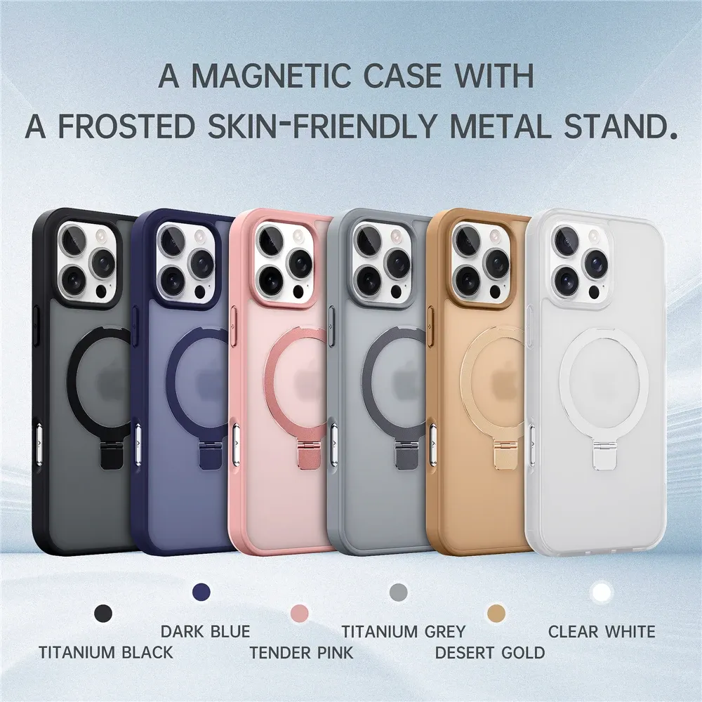 Détail de la finition mate de la coque magnétique