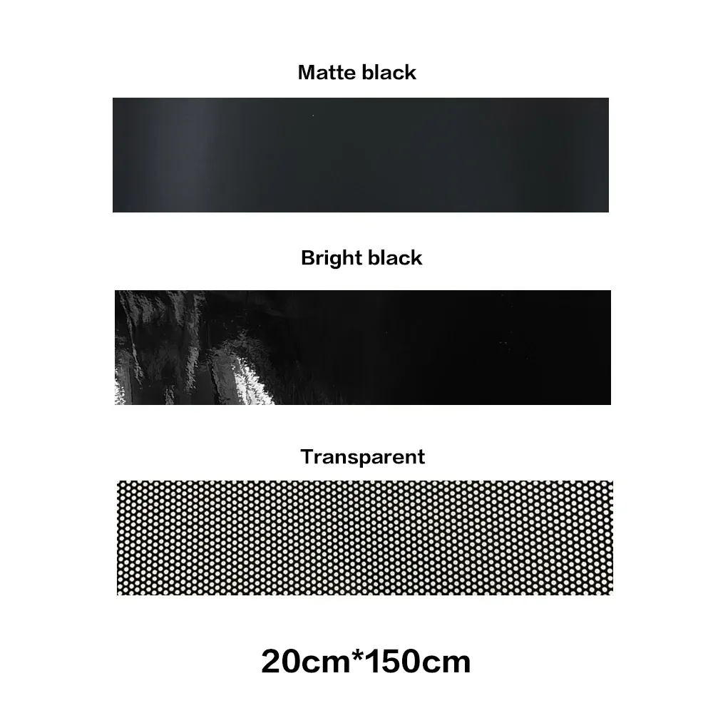Autocollants décoratifs 3D en vinyle pour pare-soleil et pare-brise avant de voiture 6