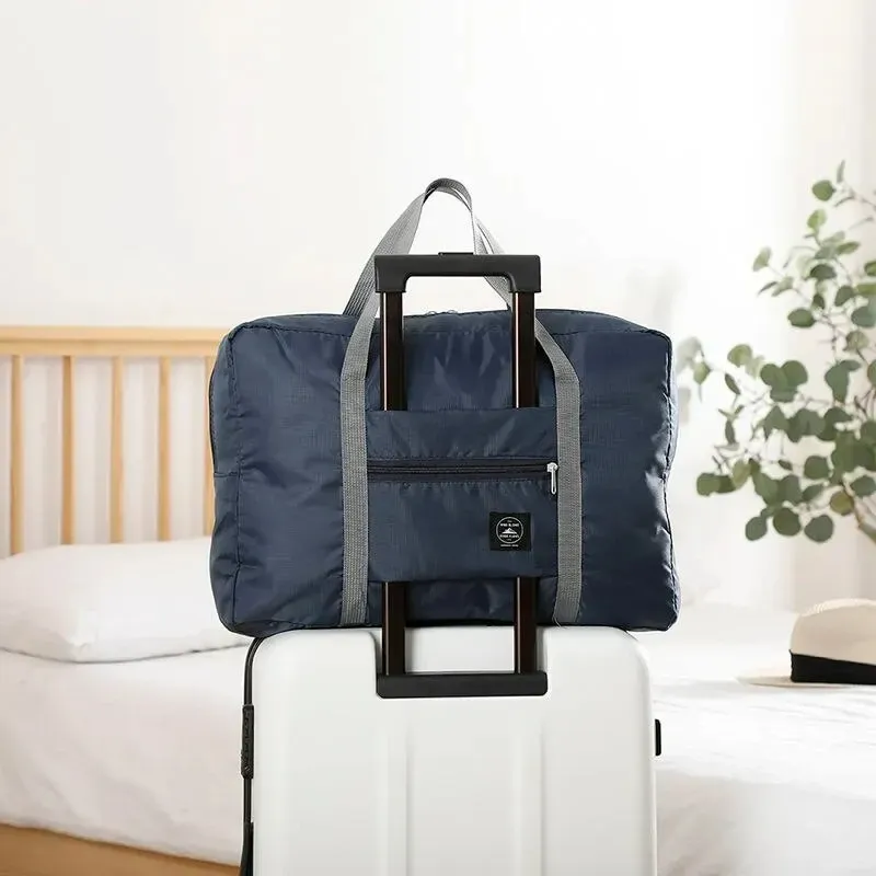 Sac de voyage pliable compatible bagage cabine, léger et grande capacité, pour femme et fille 12