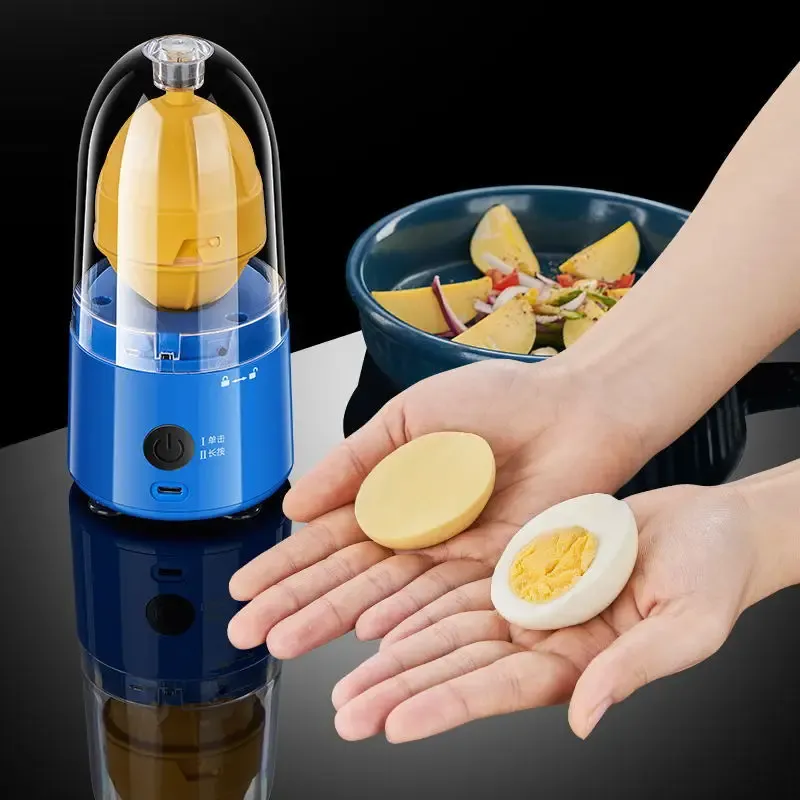 Batteur à œufs électrique automatique et portable, mélangeur de jaunes et de blancs d'œufs, fouet rechargeable par USB, outil de cuisine 3