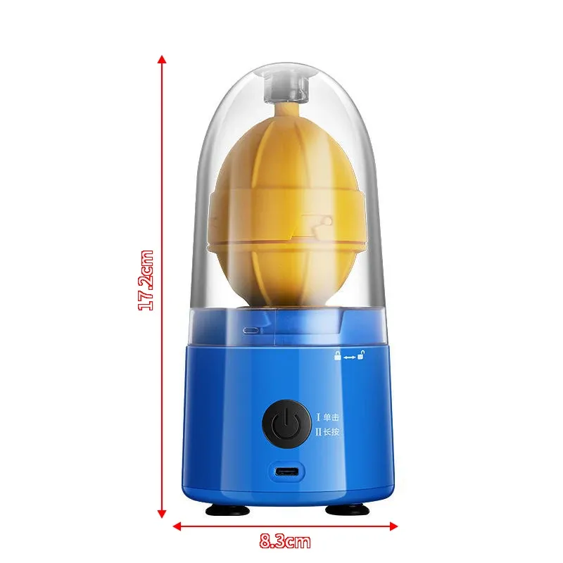 Batteur à œufs électrique automatique et portable, mélangeur de jaunes et de blancs d'œufs, fouet rechargeable par USB, outil de cuisine 6