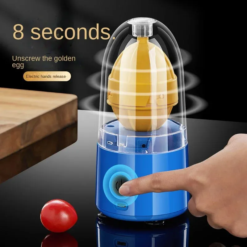 Batteur à œufs électrique automatique et portable, mélangeur de jaunes et de blancs d'œufs, fouet rechargeable par USB, outil de cuisine 4