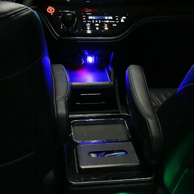 Lumière LED USB pour voiture, éclairage d'ambiance intérieur automobile, décoration intérieure, universel, plug and play 2