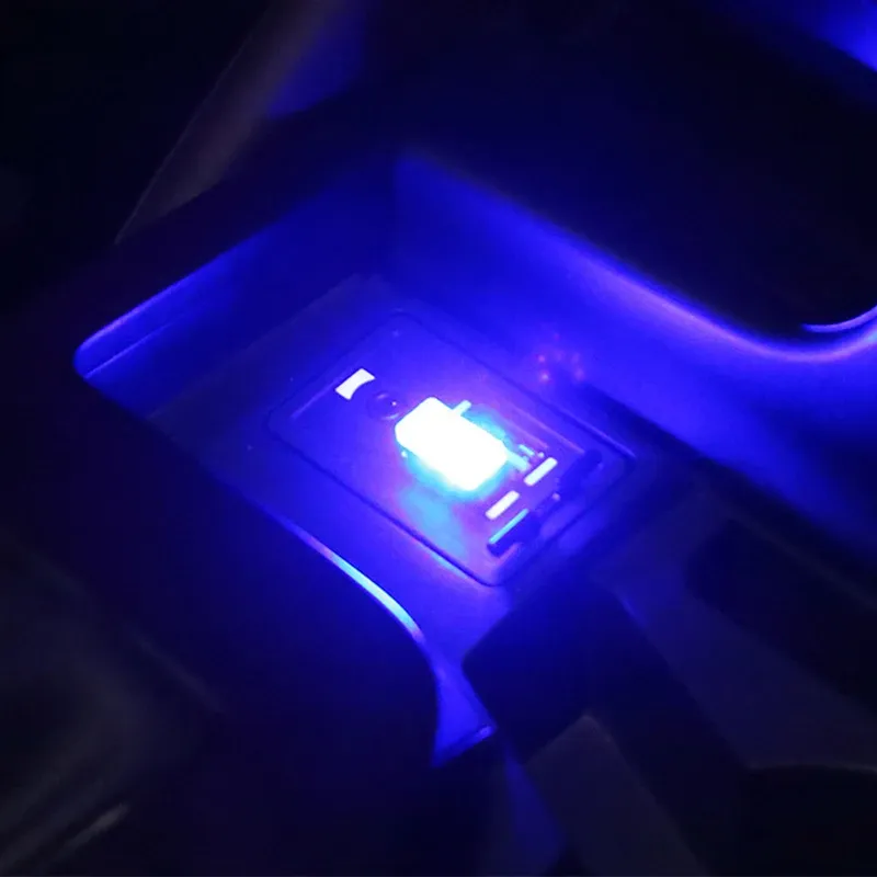 Lumière d'ambiance LED en détail