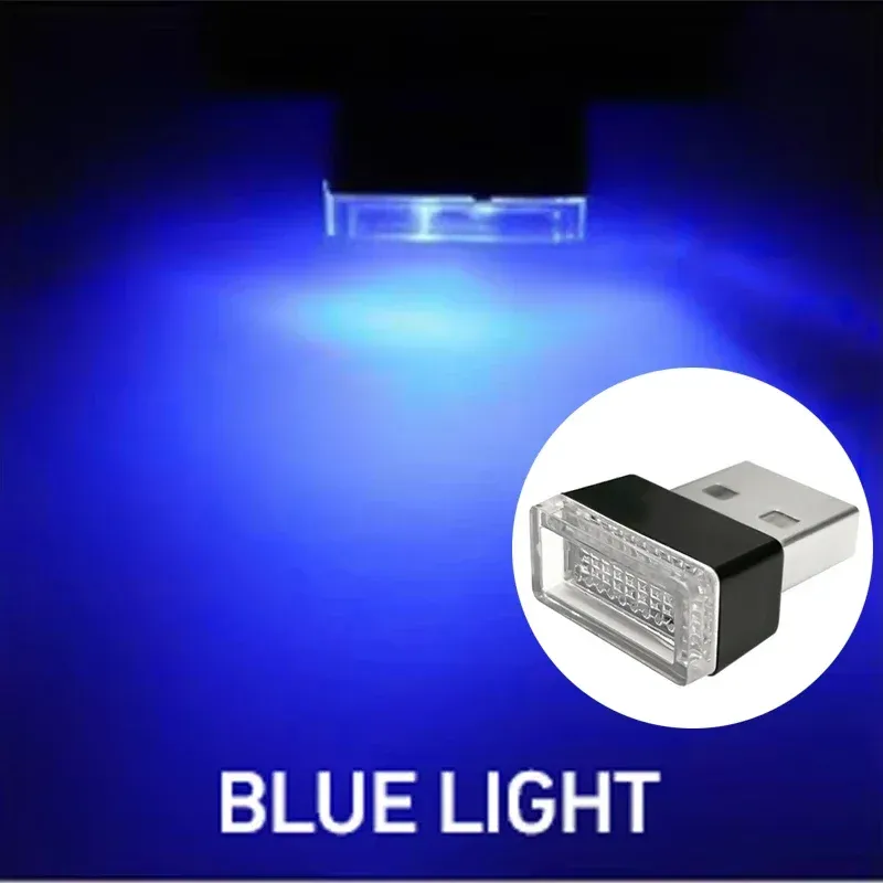 Lumière LED USB pour voiture, éclairage d'ambiance intérieur automobile, décoration intérieure, universel, plug and play 13