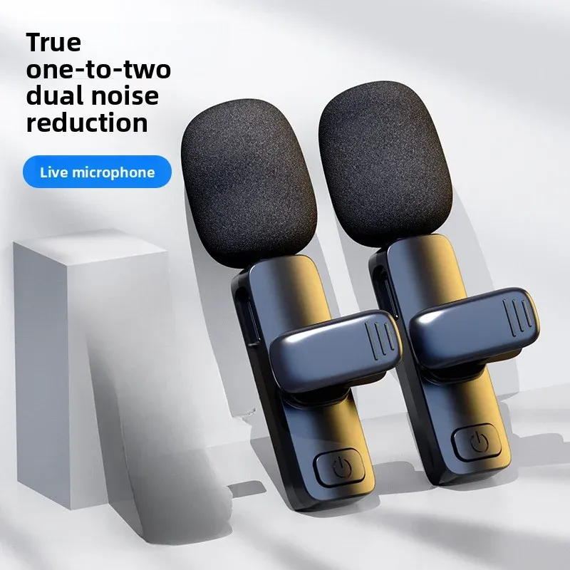 Microphone cravate sans fil pour téléphone, vue d'ensemble