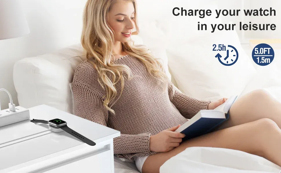 Détails du chargeur sans fil portable pour Apple Watch