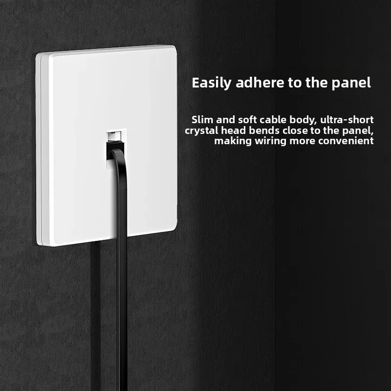 Câble Ethernet plat Catégorie 6 détails produit