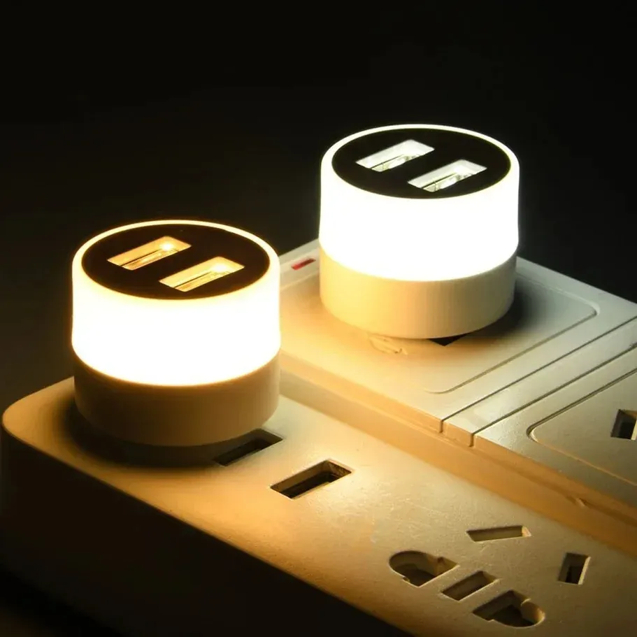 Lampe LED USB de lecture, protection des yeux, rechargeable par port USB, format mini pour livre et ordinateur 1