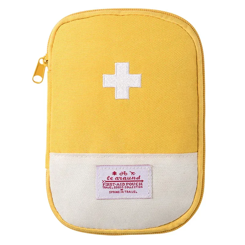 Mini organisateur de médicaments de voyage, trousse de premiers secours d'urgence portable pour le camping en plein air 3