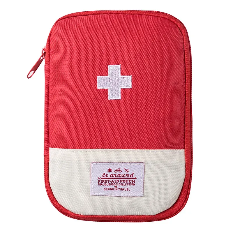 Mini organisateur de médicaments de voyage, trousse de premiers secours d'urgence portable pour le camping en plein air 8