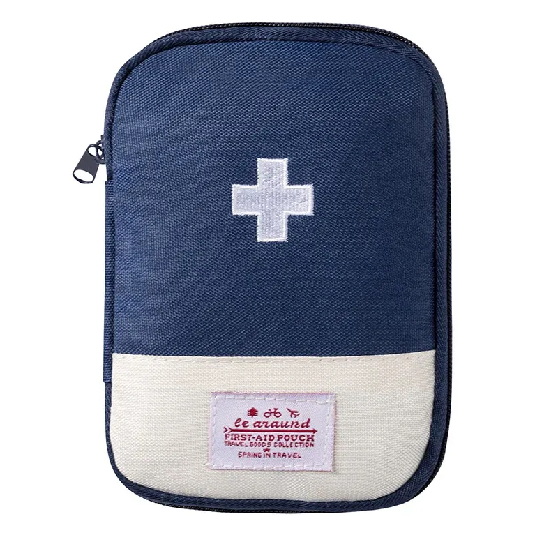 Mini organisateur de médicaments de voyage, trousse de premiers secours d'urgence portable pour le camping en plein air 9