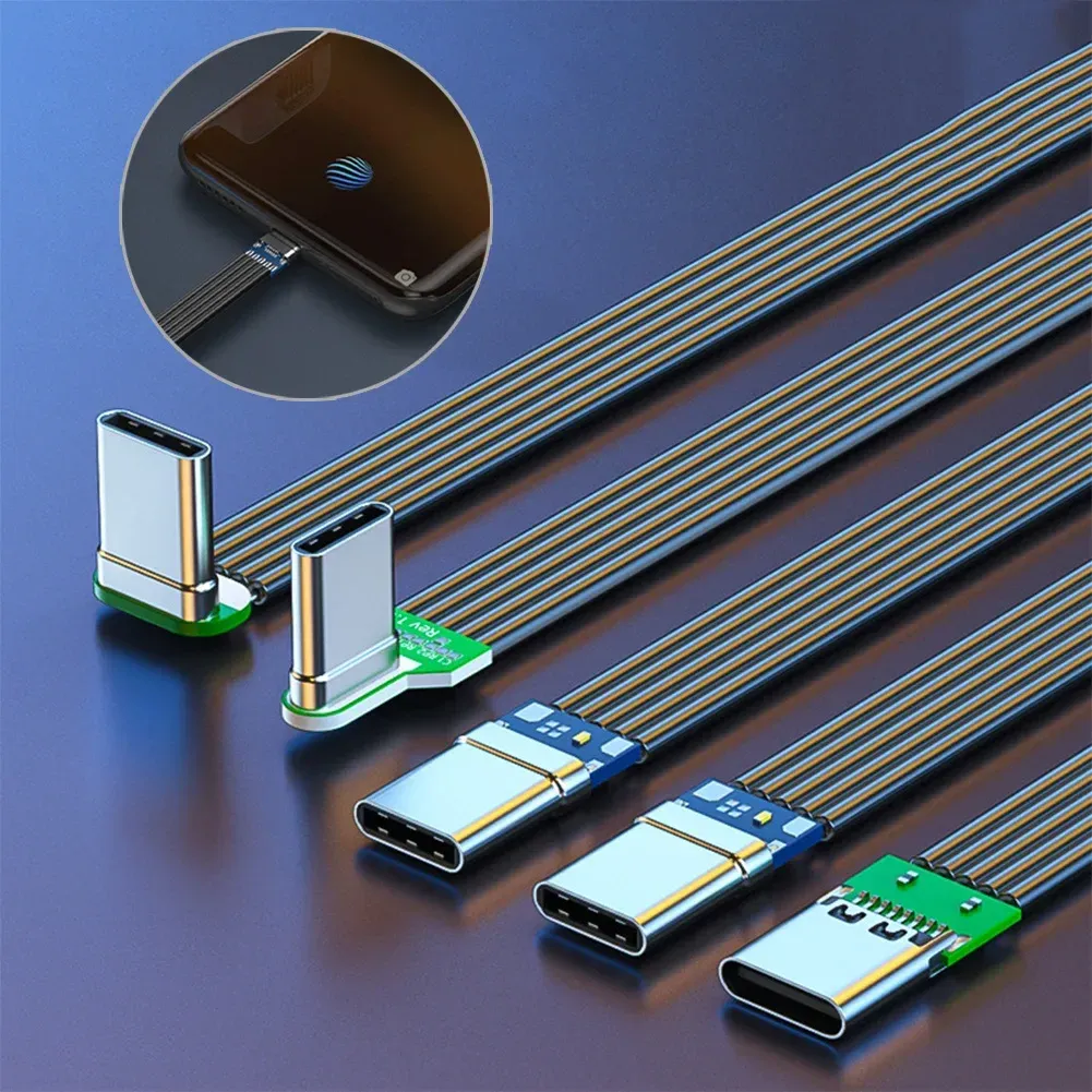Câble adaptateur USB-C coudé à 90 degrés