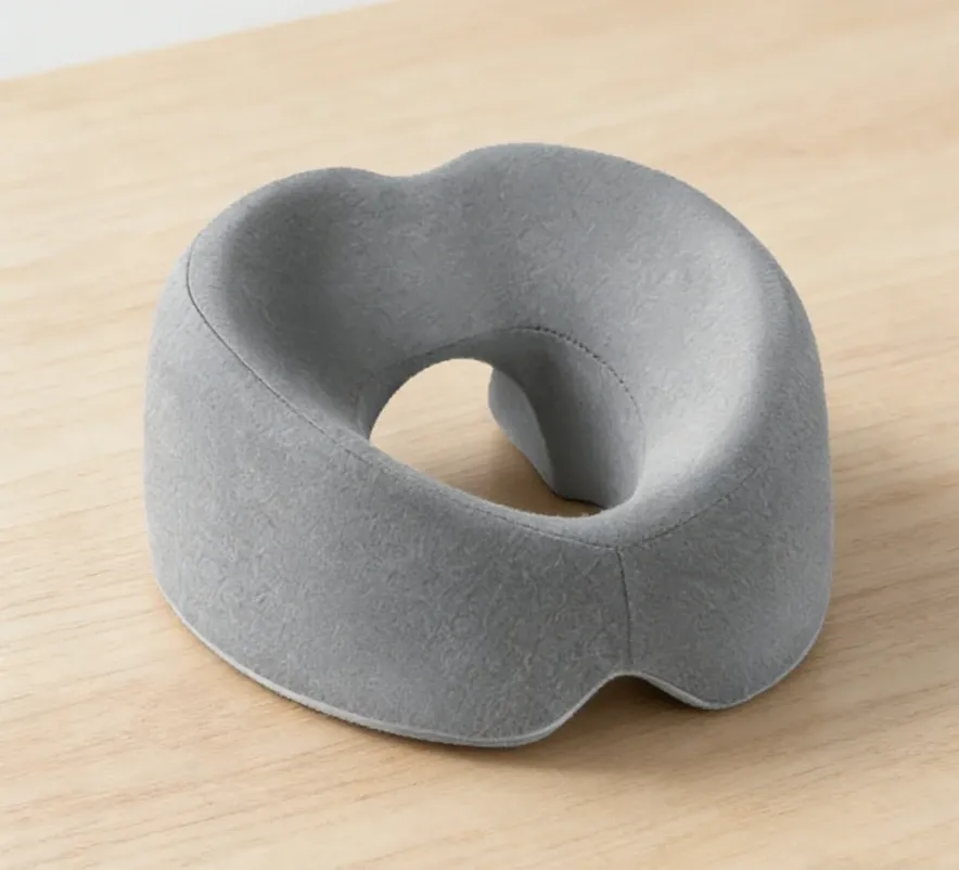 Oreiller ergonomique en mousse à mémoire de forme pour le visage, repose-tête confortable pour la maison et les salons de beauté 4
