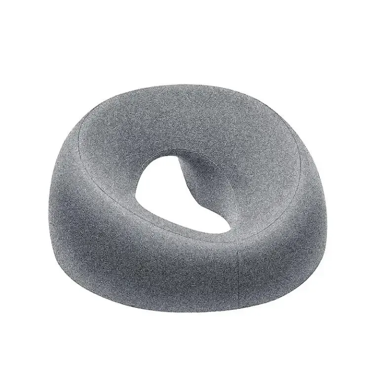 Oreiller ergonomique en mousse à mémoire de forme pour le visage, repose-tête confortable pour la maison et les salons de beauté 6