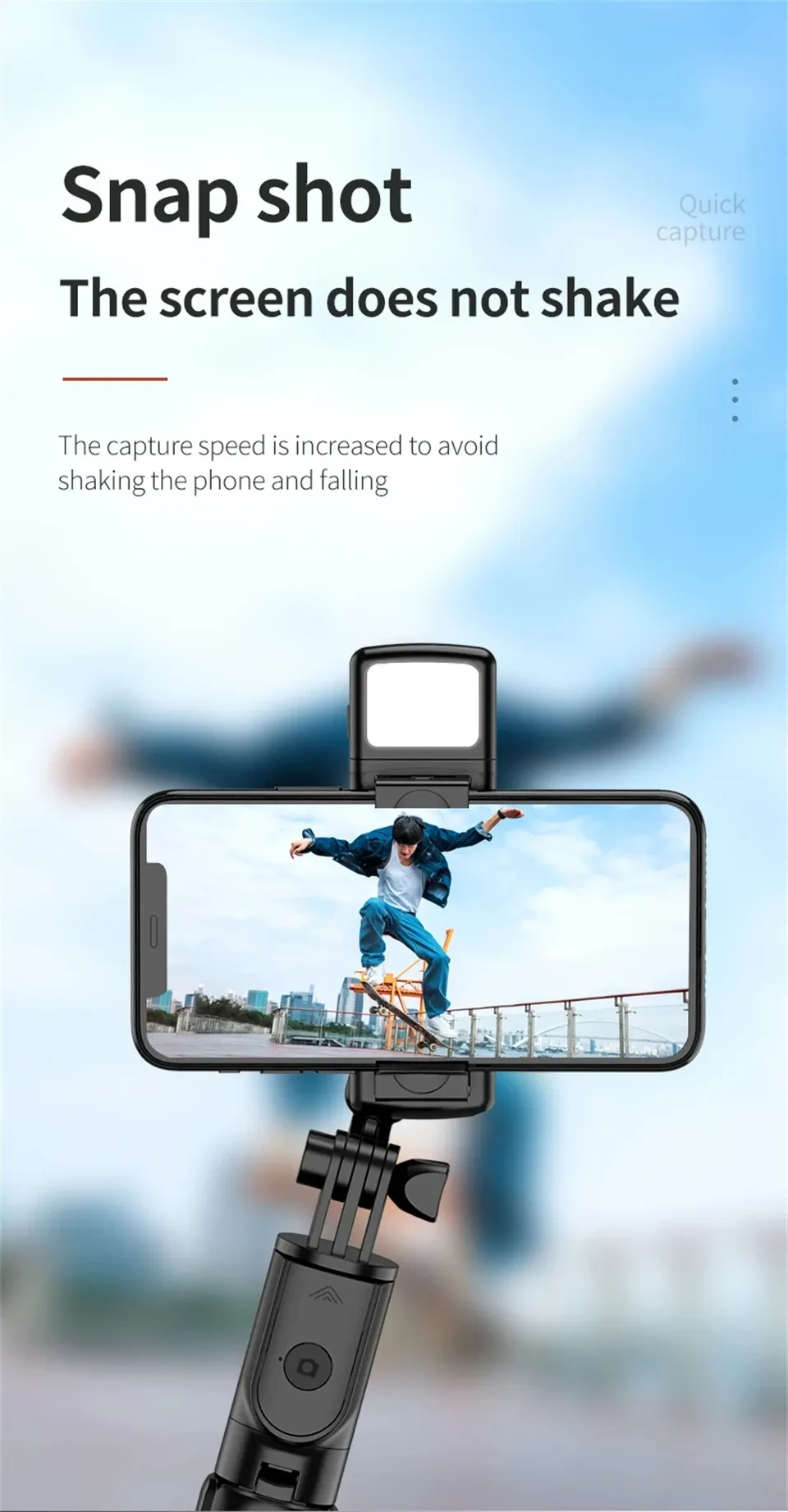 Trépied smartphone FGCLSY, télécommande sans fil