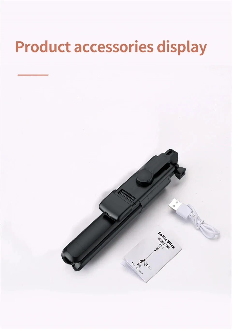 Trépied smartphone FGCLSY, finitions