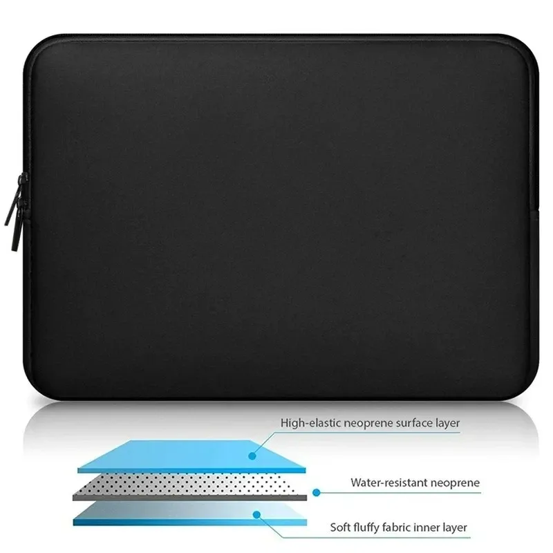 Finition de la housse pour ordinateur portable