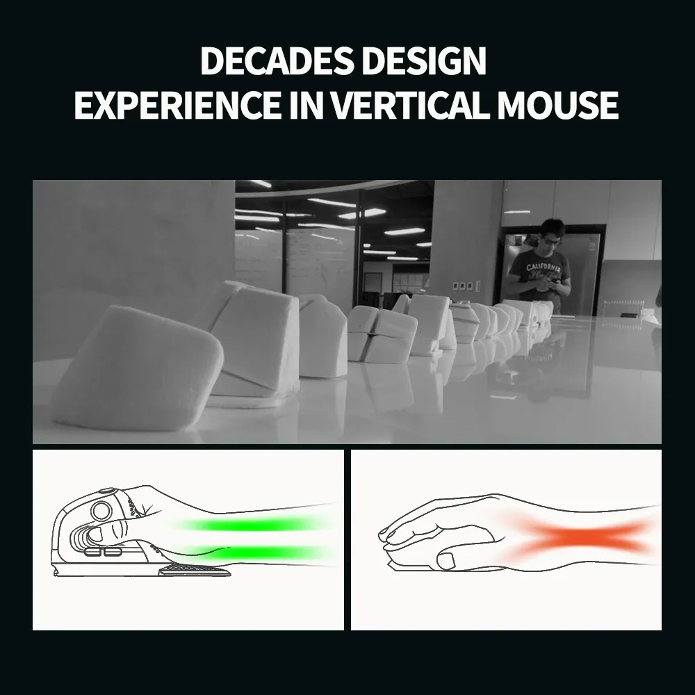 Delux M618XSD Seeker, design décadé et prise en main verticale