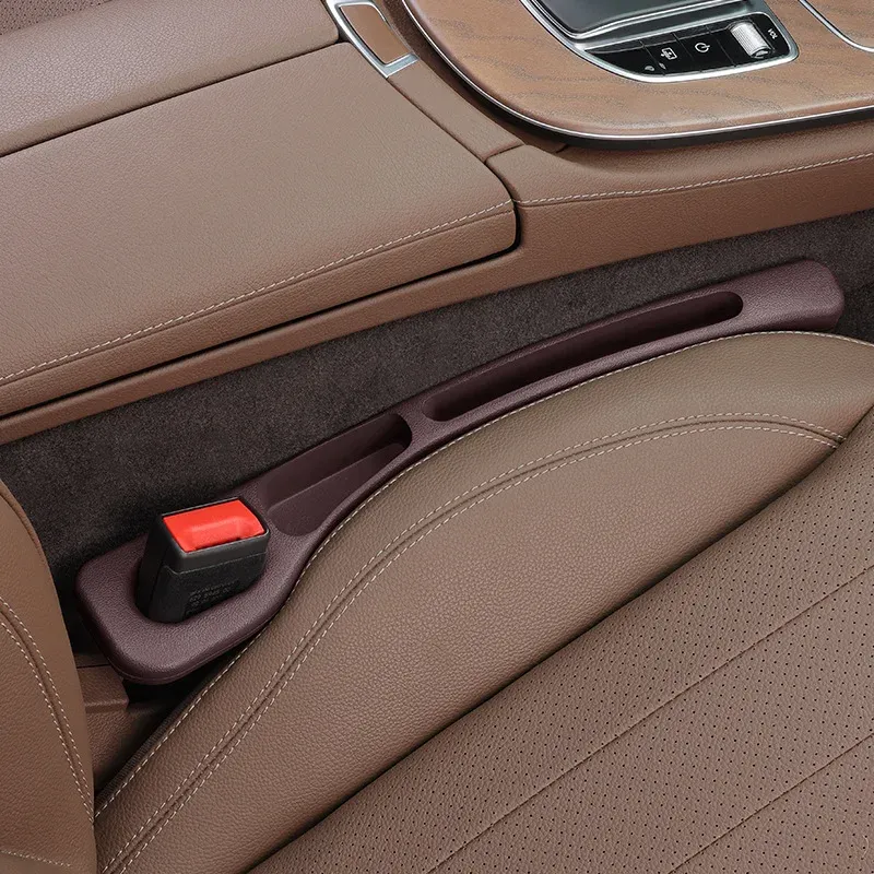 Accessoires d'intérieur automobile : bouchon d'espacement de siège, bande anti-fuite et boîte de rangement multifonction 7
