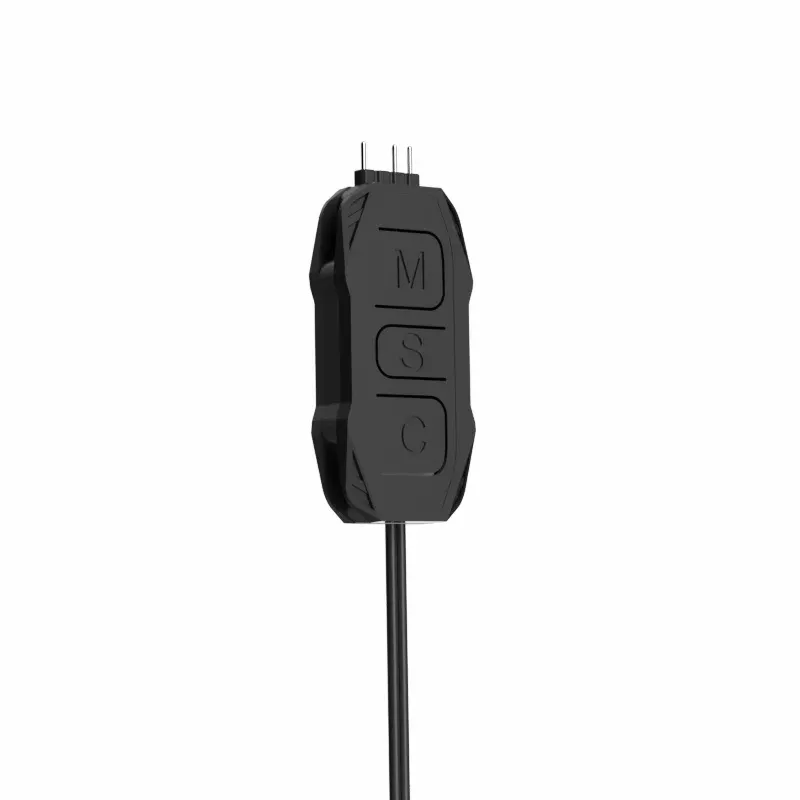 Contrôleur RGB Mini 5V 3 broches vers SATA LDPCSJARG pour ventilateur et radiateur de boîtier d'ordinateur, hub d'alimentation LED 3 broches 2