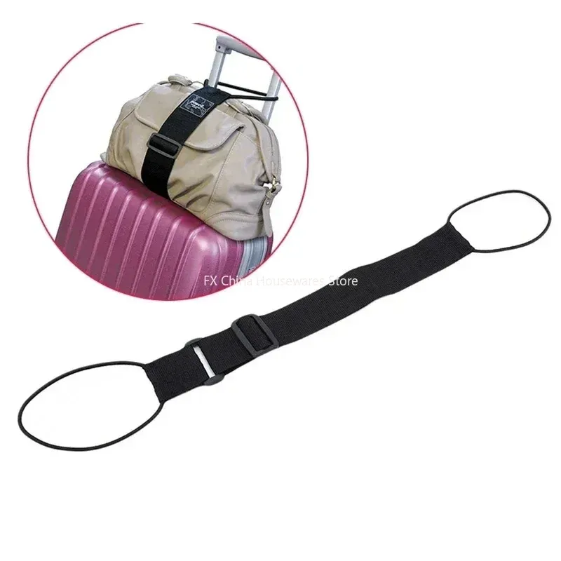 Sangle de bagage élastique réglable, ceinture de sécurité de voyage pour bagage à main